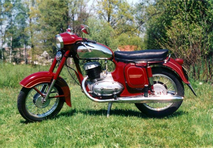 РњРѕС‚РѕС†РёРєР» Jawa 250